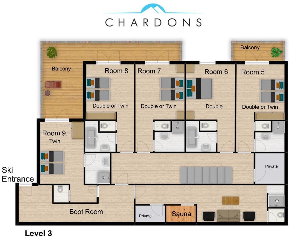 Chalet Panoramique By Chalet Chardons Tignes Exterior photo